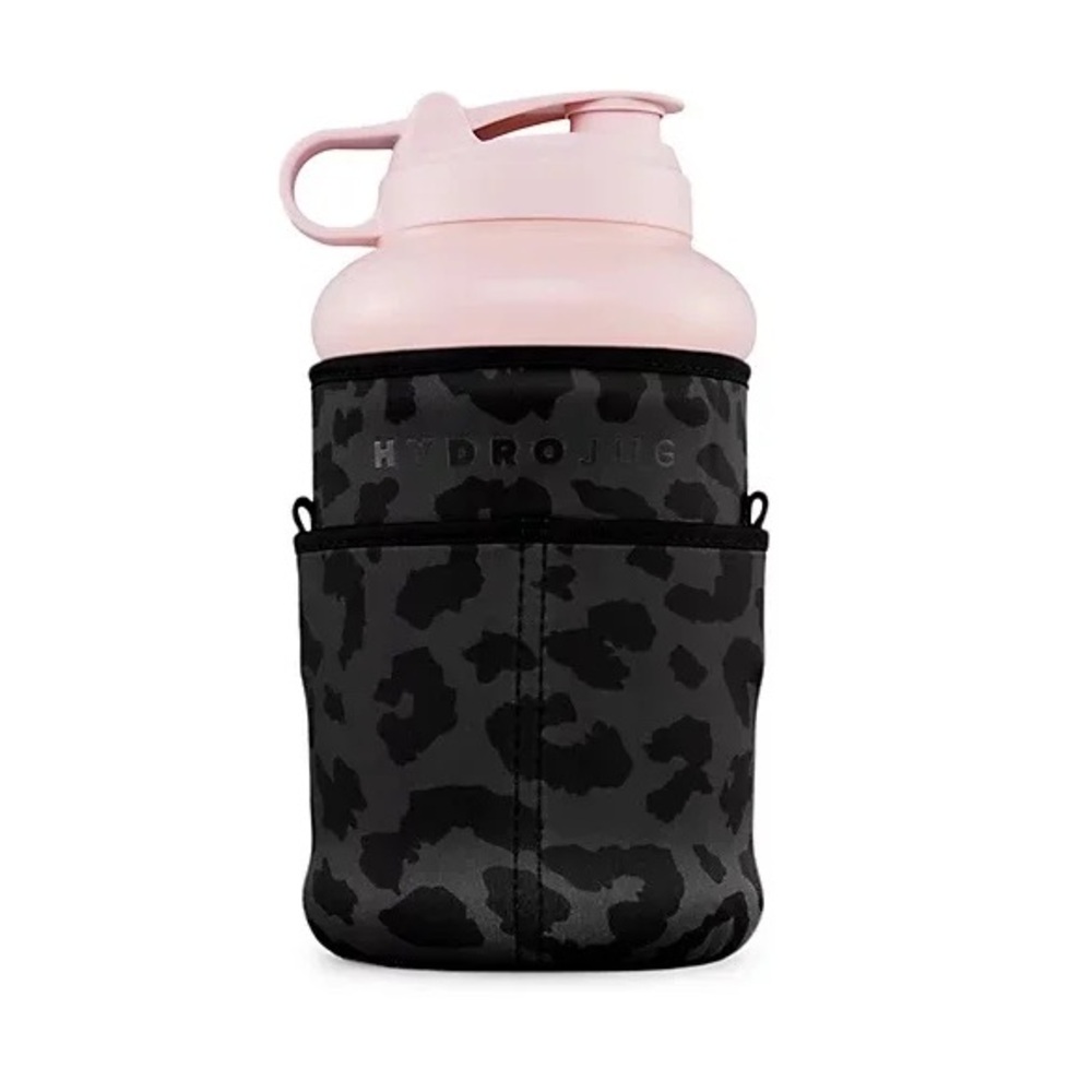 HydroJug Horizon with Black Leopard Insulated Sleeve